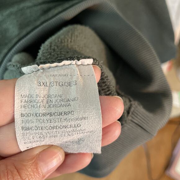 Under Armour Men's Cold Gear Loose Long Sleeve 1/4 Zip Pullover Green, Size 3XL - Picture 5 of 8